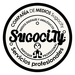 Logotipo de la marca Sugocity.